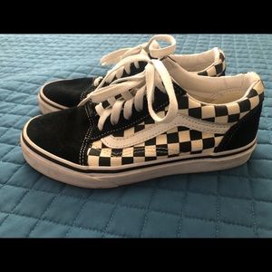 Checkered Vans